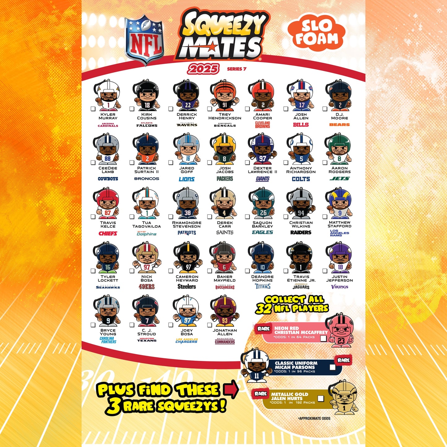 Squeezy Mates Nfl 2025