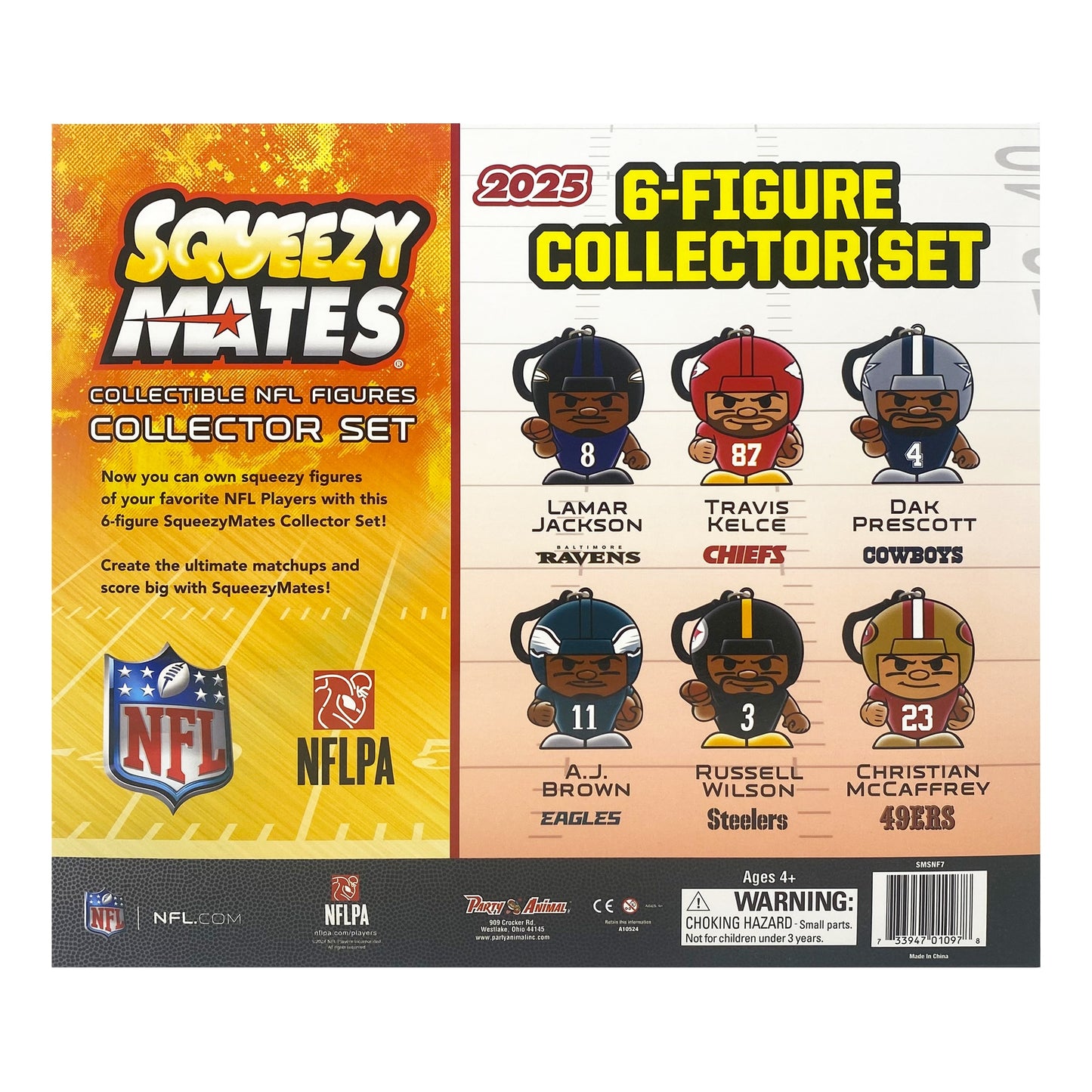 Squeezy Mates Nfl Set 25