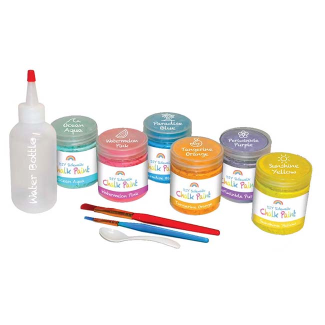Diy Sidewalk Chalk Paint