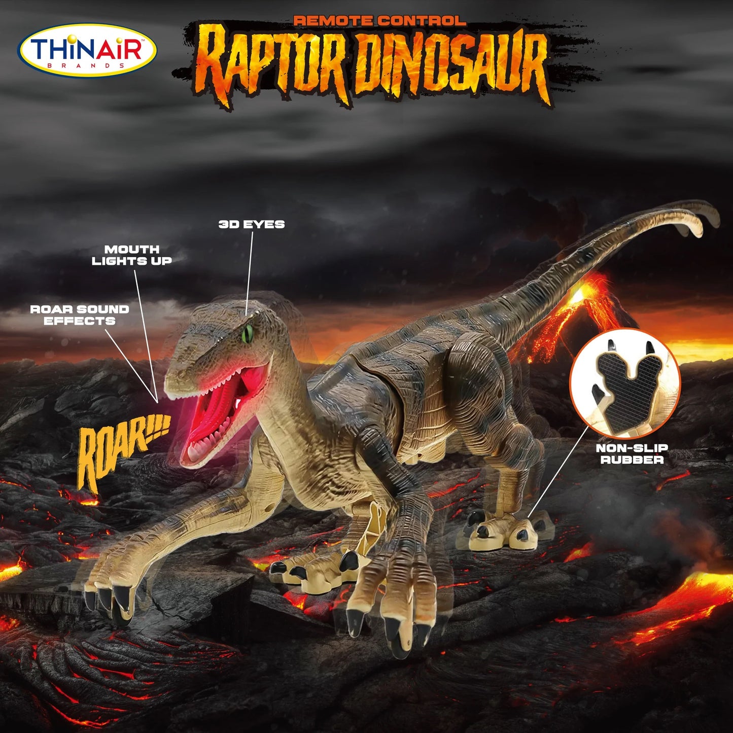 Rc Raptor Dinosaur