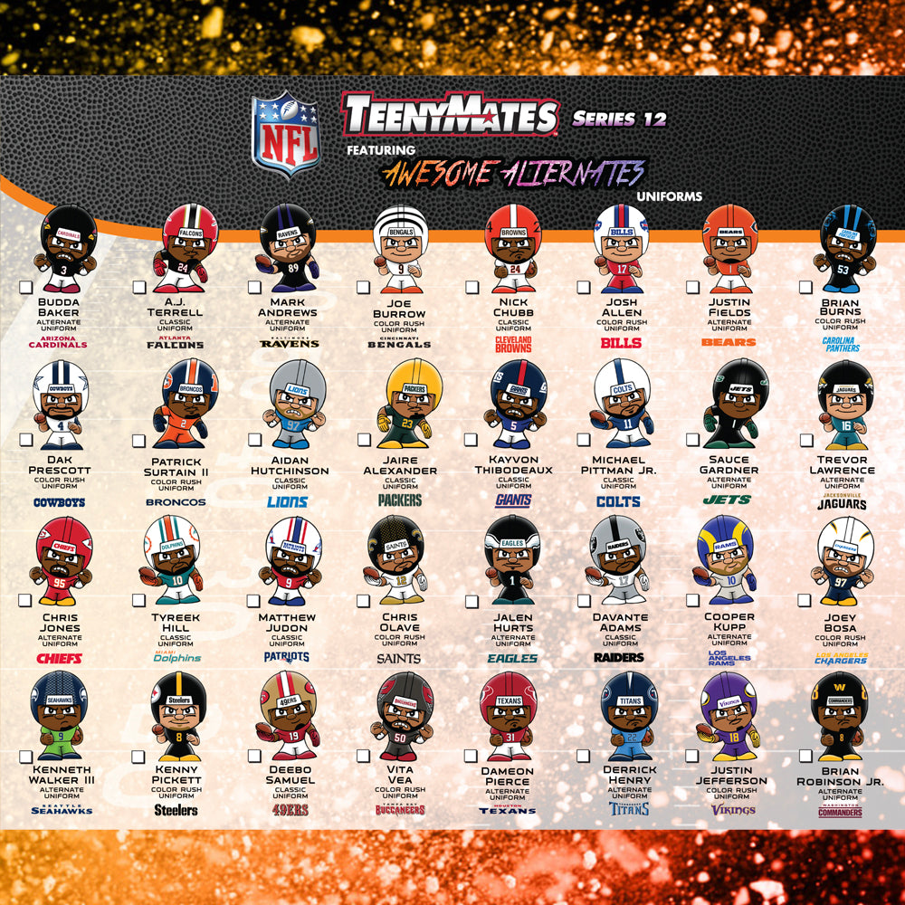 Teenymates Nfl 2024