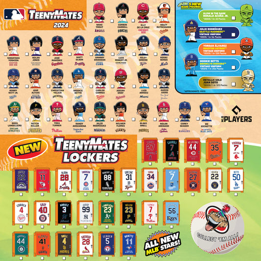 Teenymates Mlb Locker 24