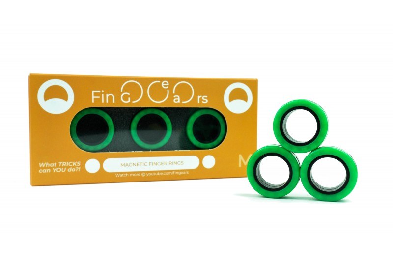 Fingears Green Black M
