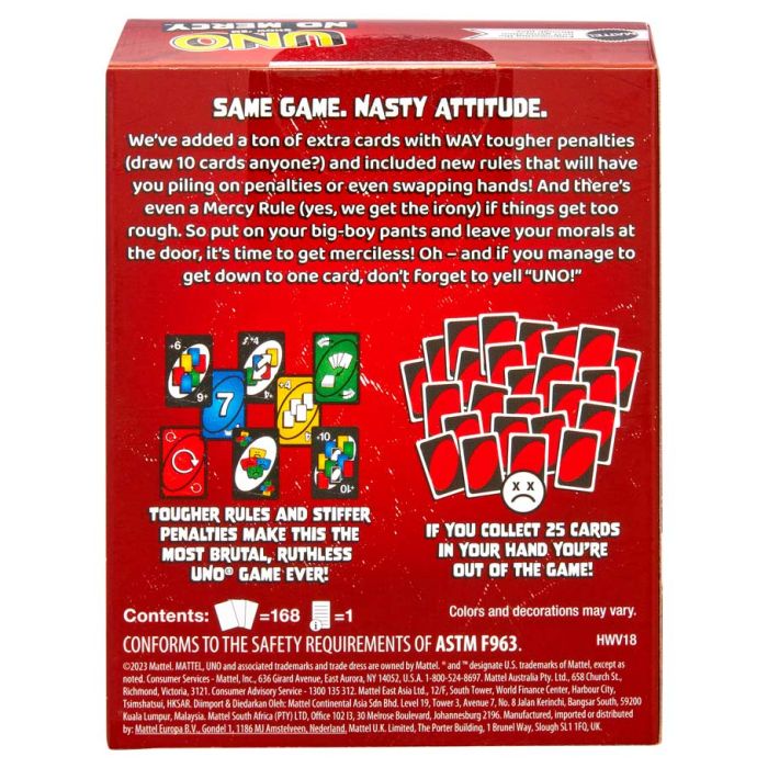 Uno Show No Mercy Game