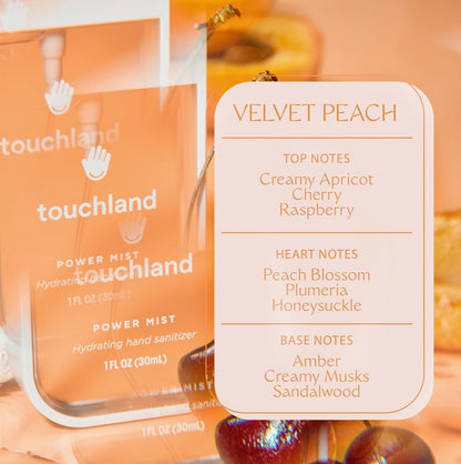 Velvet Peach Power Mist